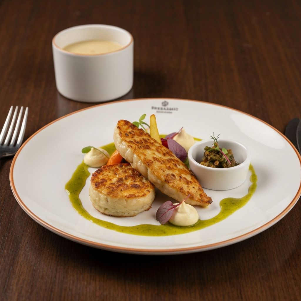 Presentación premium de comidas